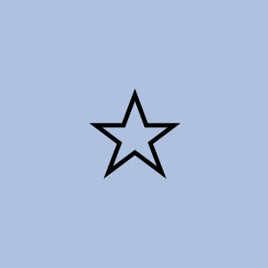 svart stjärna blå